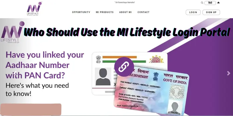Who Should Use the MI Lifestyle Login Portal